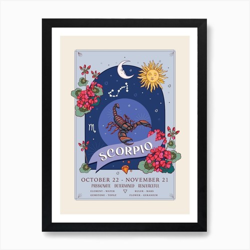 Zodiac sign scorpio - zodiac,