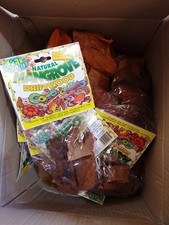 Natural Mangrove Driftwood Approx 24pks Of 4 Pieces Small Animals & Reptiles