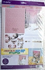 Hunkydory Christmas Pop Up Stepper Card Kit. Winter Woodland. Makes One Card 