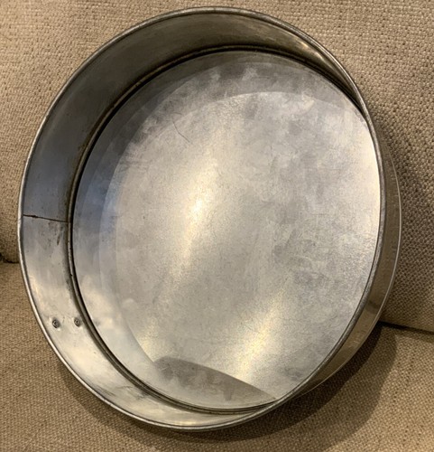 Metal vintage round - vintage, 10”