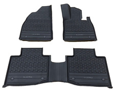 Genuine Lotus Eletre RHD All Weather Black Rubber Floor Mats B000000335 NEW