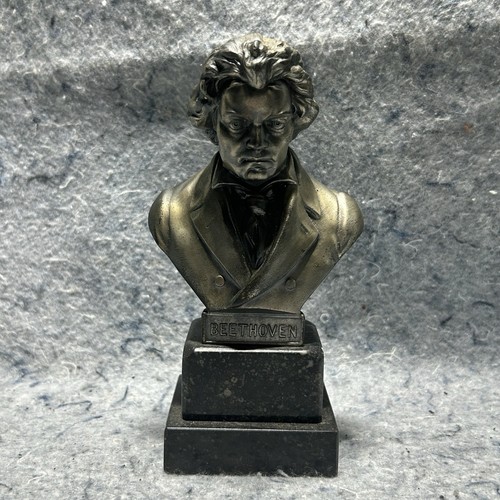Vintage beethoven bust statue - vintage,