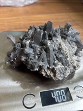 Stunning Large  Quartz Crystal Specimen Coated With Magnesium Chlorite ??