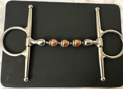 Full cheek snaffle - horse, bit