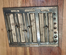 VINTAGE-Stitch counter 'MP