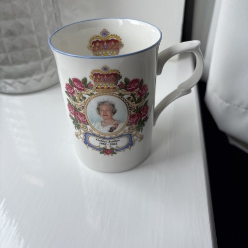 Queens golden jubilee mug - queens,