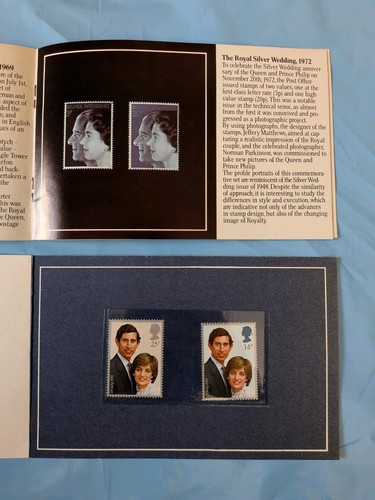 Vintage royal wedding stamps - royal,
