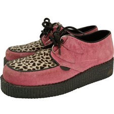 Underground Shoes Pink Suede