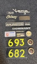 JOB LOT 16 Bus/Coach Badge Plate Sign Enamel Aluminium