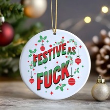 Ceramic Decoration- Festive As