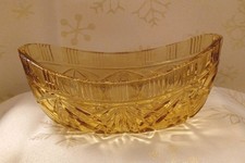 Sowerby 1930's Amber Glass