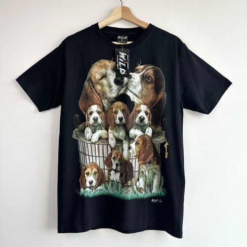Wild beagle puppies graphic - beagle,