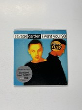 Savage Garden CD & Poster Original I Want You Columbia 1998