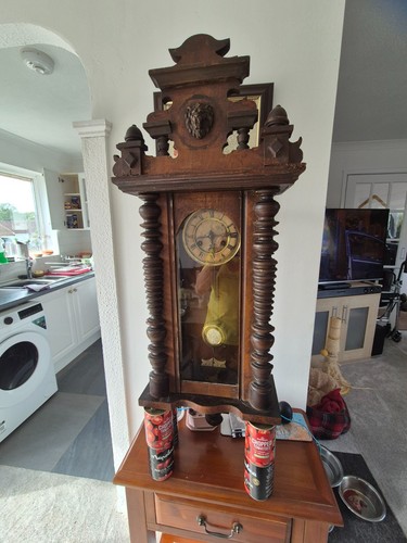 Vintage junghans wall clock - vintage,