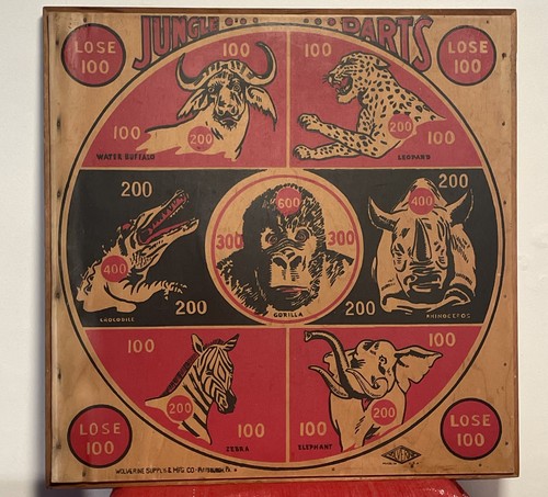 Vintage 1930s dart board - vintage,