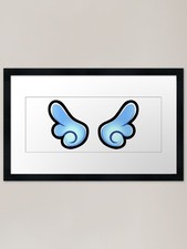 Baby Angel Wings Framed Art