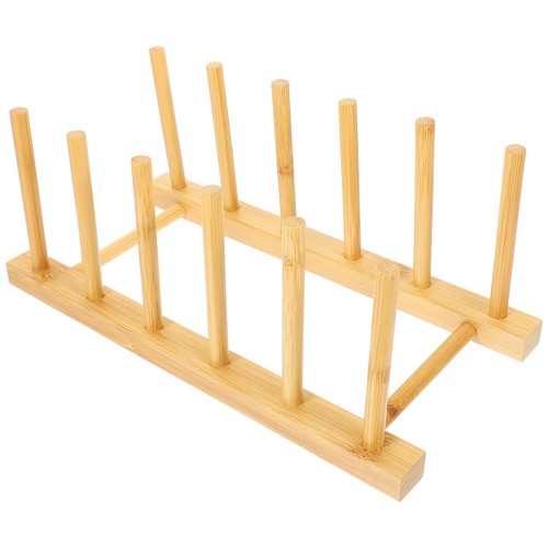 Kitchen drying rack bamboo - kitchen,
