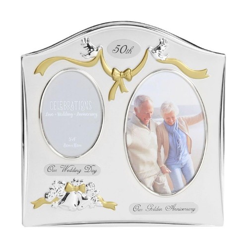 50th anniversary photo frame - anniversary,