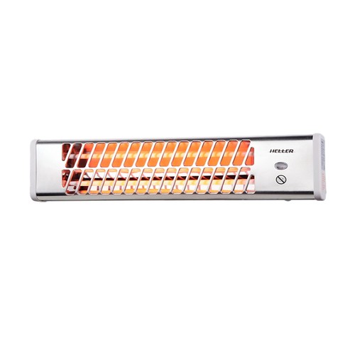 Wall quartz heater 1200w - wall,