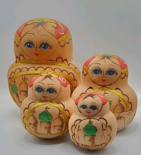 Vintage soviet russian - soviet, nesting