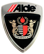ALDE Chome Shield Badge