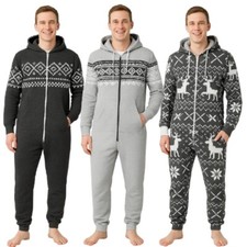 Unisex Mens Warm Fleece Hooded