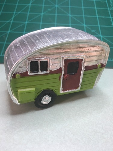 Retro tear drop - trailer, small