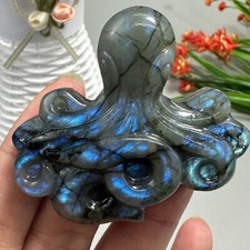 Natural Labradorite Carved