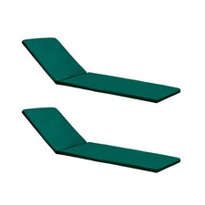 2 Pc Green Outdoor Rattan Sun