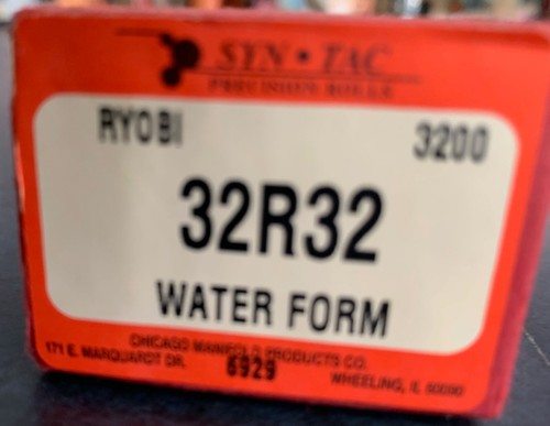 32r32 water form roller for - water,