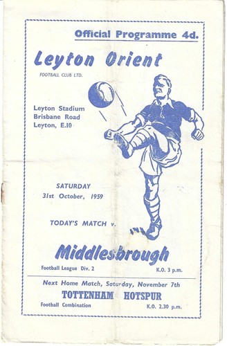 Leyton orient middlesbrough - orient, v
