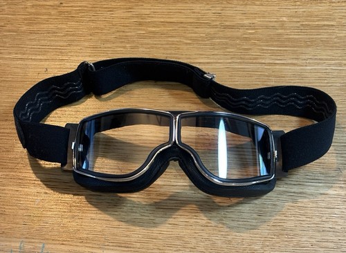 Retro motorbike aviator