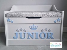 Royal Personalised Toy Box *pls read description for turnaround time*