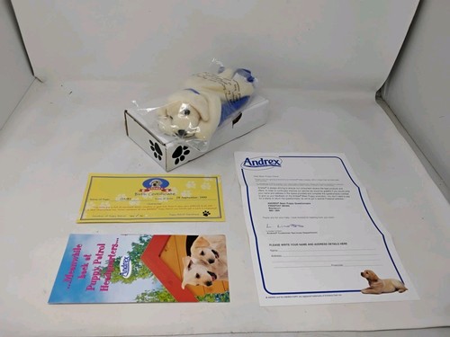 Vintage 1999 andrex bean - bean, puppy