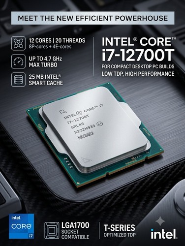 Intel core 12700t 12th - intel,
