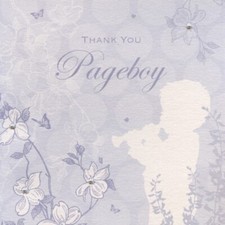 Thank You Page Boy Card