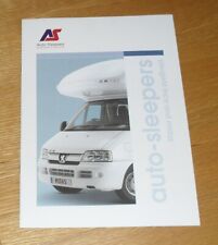 Peugeot Auto-Sleepers Brochure