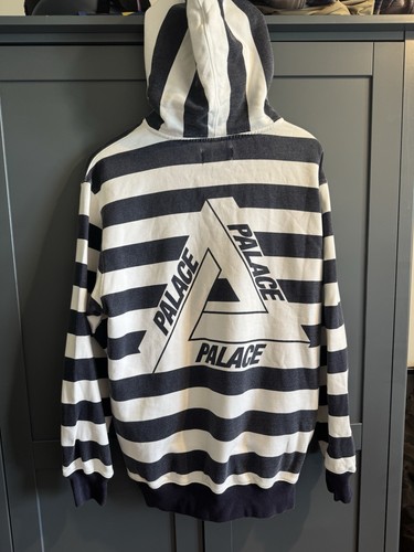 Palace striped sweatshirt - palace,