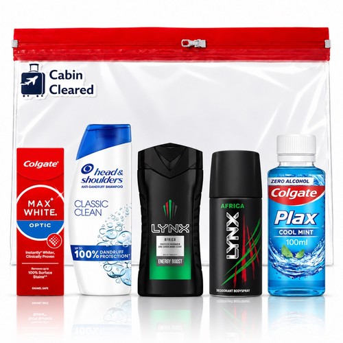 Men travel toiletries - toiletries, kit