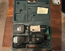 DH24DVC SDS Plus Hammer Drill 3-Mode 24V 2 x 2.0Ah Batteries & Charger Included