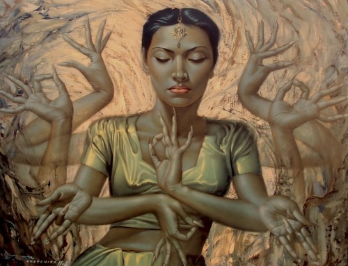 Vladimir tretchikoff hindu - tretchikoff,