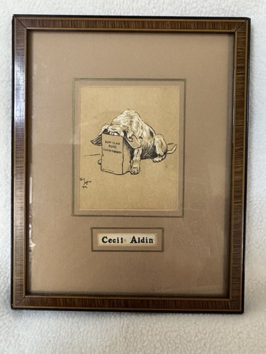 Cecil aldin colour print - cecil,