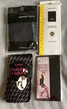 4 Pairs Black Tights - Dorothy