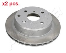 X2 PCS REAR BRAKE DISC ROTOS