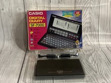 Casio SF 7000 Electronic Digital Diary 32k - Boxed Spare or repair
