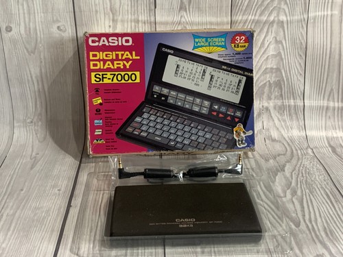 Casio 7000 digital diary - casio,