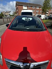 Vauxhall Corsa D Bonnet In Red