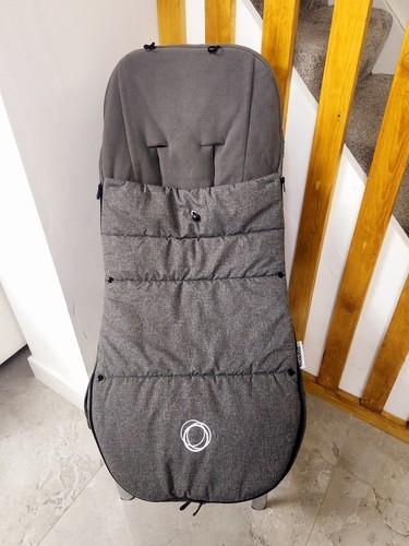 Bugaboo grey melange footmuff - bugaboo,
