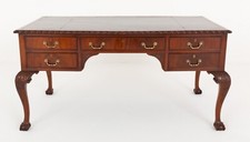 Chippendale Faux Partners Desk