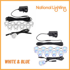 Recessed LED Decking Light Kit Outdoor Ground Lights for Garden,Pathway-IP44